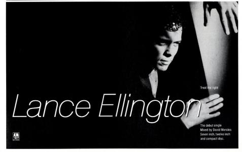 Lance Ellington: U.K. ad