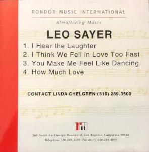 Leo Sayer US CD sampler