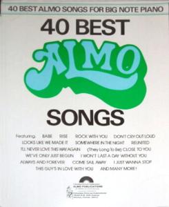Almo 40 Best Songs U.S. music book