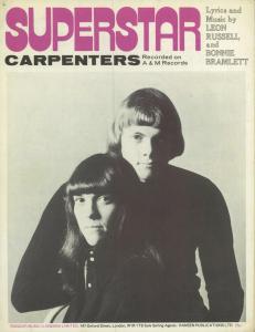 Carpenters: Superstar Britain sheet music