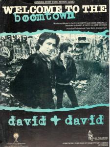 David + David: Welcome to the Boomtown US sheet music