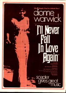 I'll Never Fall In Love Again ad 1969