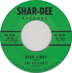 The Valiants: Dear Cindy