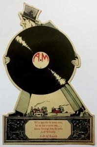 A&M Records Christmas card 1982