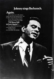 Johnny Mathis I'll Never Fall In Love Again US ad
