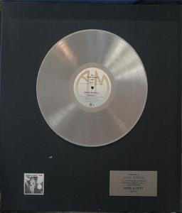 Herb Alpert: Rise US in-house platinum album award