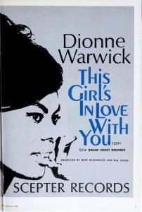Dionne Warwick: This Girl's In Love With You US ad