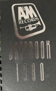 A&M Records Canada Datebook 1980