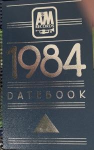 A&M Records Canada Datebook 1984