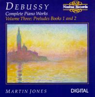 Martin Jones: Debussy Complete Piano Works Volume 3 U.S. CD album