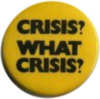 Supertramp: Crisis? What Crisis? U.S. button