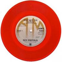 Sex Pistols: God Save the Queen U.K. 7-inch reissue colored vinyl