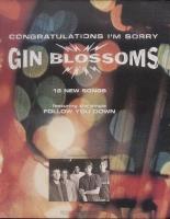 Gin Blossoms: Congratulations I'm Sorry U.S. ad
