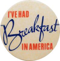 Supertramp: Breakfast In America U.S. button