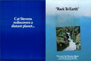 Cat Stevens: Back to Earth U.S. ad