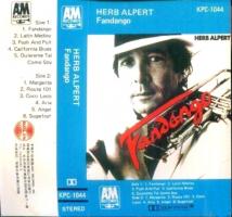Herb Alpert: Fandango Taiwan cassette album