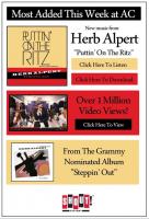 Herb Alpert: Steppin' Out U.S. ad