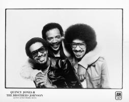 Brothers Johnson and Quincy Jones US publicity photo