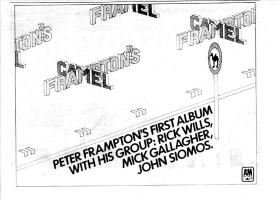 Peter Frampton: Frampton's Camel US ad