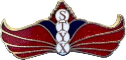Styx: Paradise Theatre US promotional pin