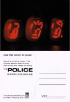 Police: Ghost In the Machine US postcard