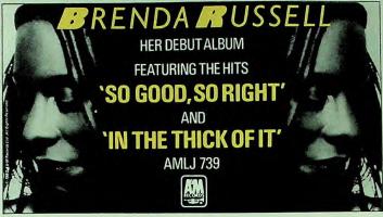 Brenda Russell self-titled album Britain ad