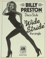 Billy Preston: Wide Stride Britain ad