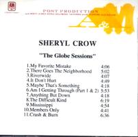 Sheryl Crow: The Globe Sessions U.S. post-prodouction CD