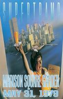 Supertramp Madison Square Garden 1979 concert poster
