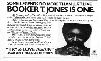 Booker T. Jones: Try & Love Again Britain Ad