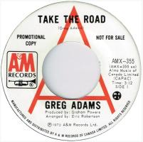 Greg Adams: Take the Road Canada 7-inch