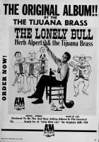 Herb Alpert & the Tijuana Brass: The Lonely Bull U.S. ad