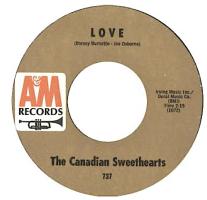 Canadian Sweethearts: Love U.S. 7-inch
