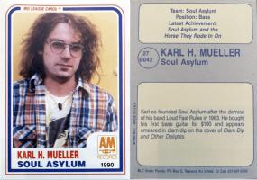 Soul Asylum Karl Mueller Big League card