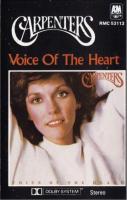 Carpenters: Voice Of the Heart Australia cassette album