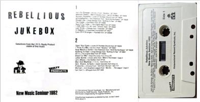 I.R.S. Records: Rebellious Jukebox US promo cassette 1982