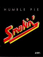 Humble Pie: Smokin' US music book