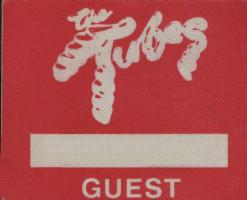 Tubes backstage pass 1977