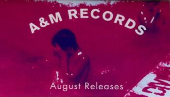 A&M Records: August Releases US promotional cassette