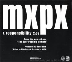 MxPx: Responsibility US CD single
