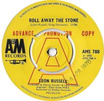 Leon Russell: Roll Away the Stone Britain promotional 7-inch
