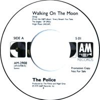 Police: Walking On the Moon U.S. promotional 7-inch