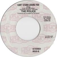 Police: Can't Stand Losing You U.S. Memories series 7-inch