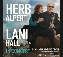 Herb Alpert & Lani Hall July 21, 2024 concert ad