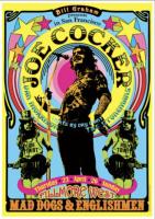 Joe Cocker Mad Dogs tour San Francisco poster