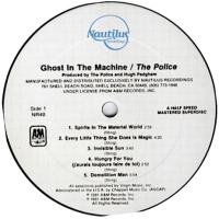 Police: Ghost In the Machine US audiophile vinyl album