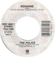 Police: Roxanne U.S. Memories series 7-inch single