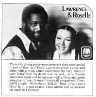 Laurence & Roselle U.S. ad