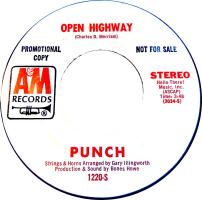 Punch: Open Highway U.S. promo 7-inch