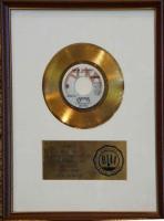 Carpenters: Top Of the World RIAA gold single